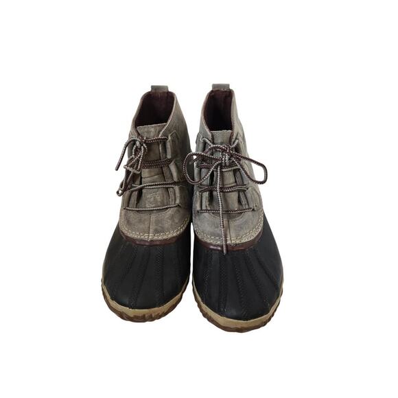 Sorel Out 'N About Waterproof Duck Boots Quarry NL2133-052 Women's 8.5 - Picture 2 of 6